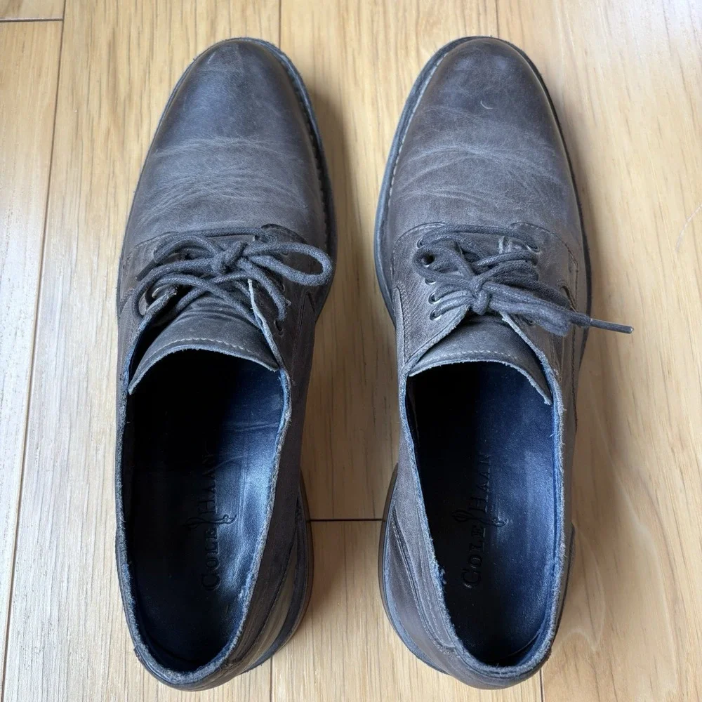 Cole Haan Centre Street Grand OS Men's 10 M Leather Oxford Dress Shoe C11652